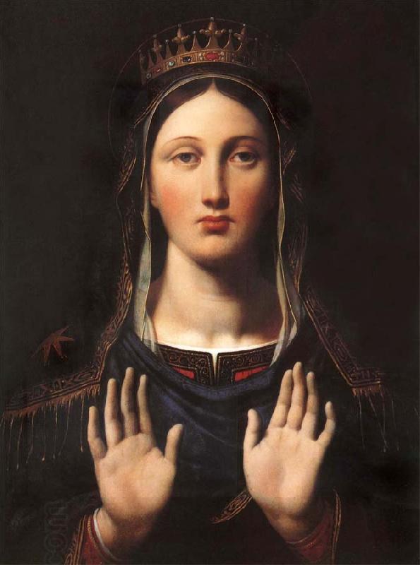 Jean-Auguste Dominique Ingres The Virgin crowned China oil painting art